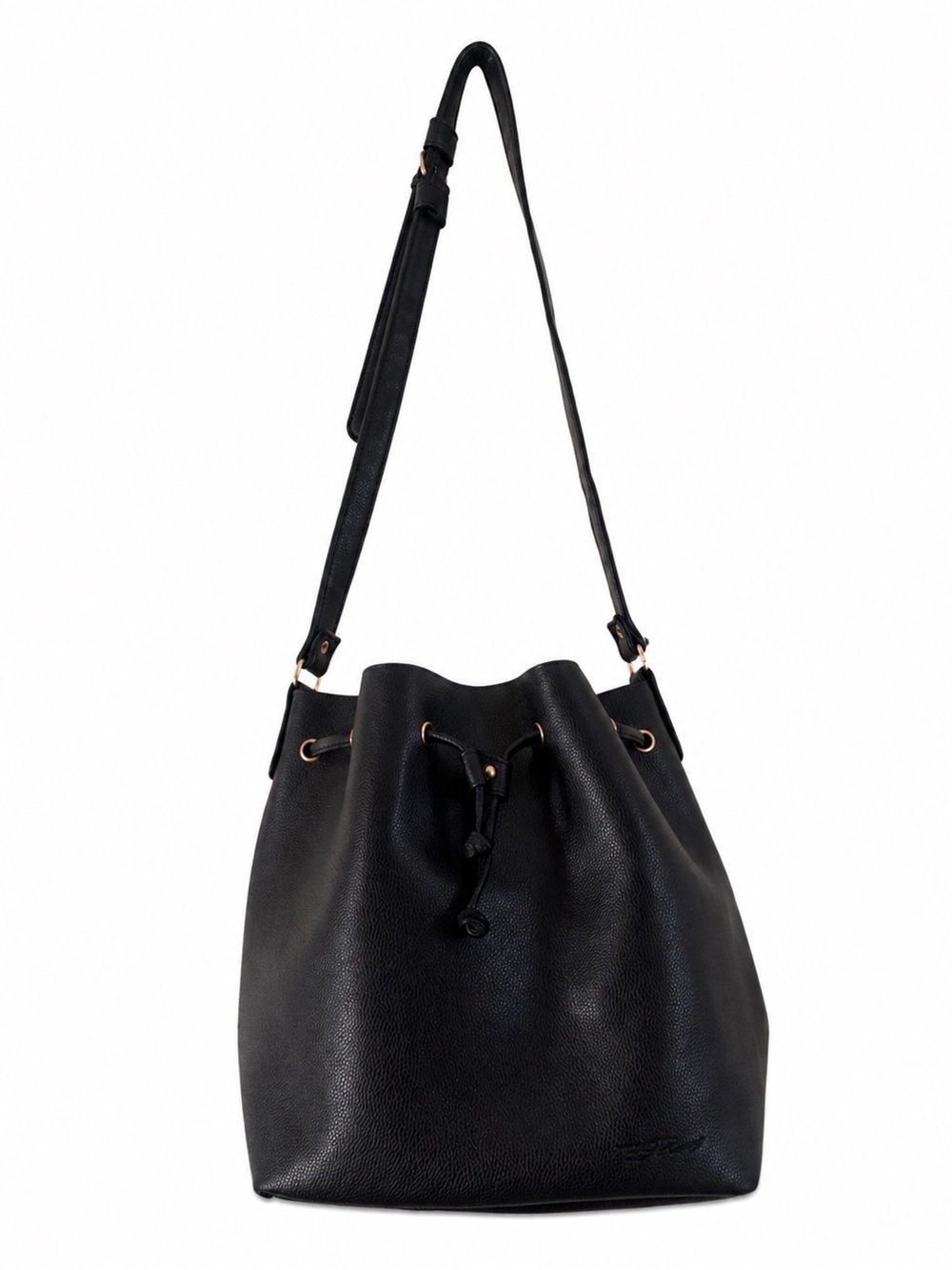 🖤 Bella Russo Black Bucket Bag
